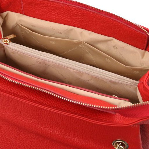 Elettra - Soft leather shoulder bag